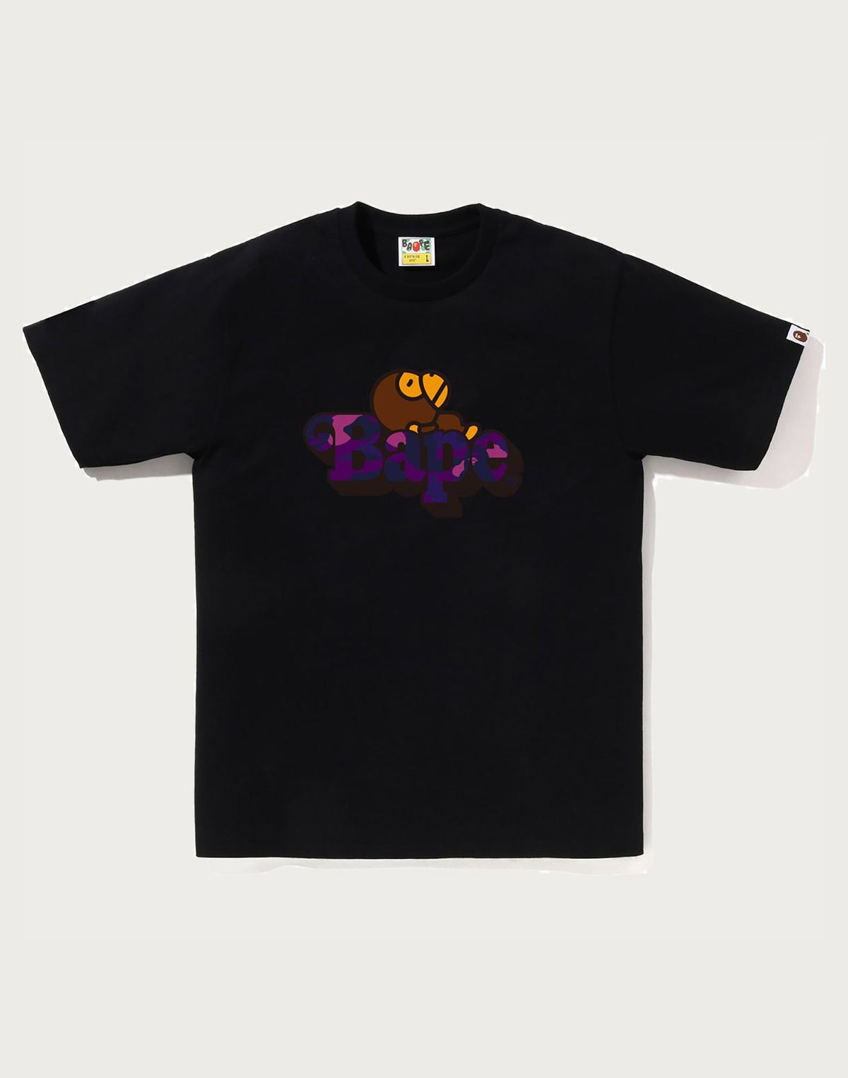 COLOR CAMO MILO ON BAPE TEE MENS