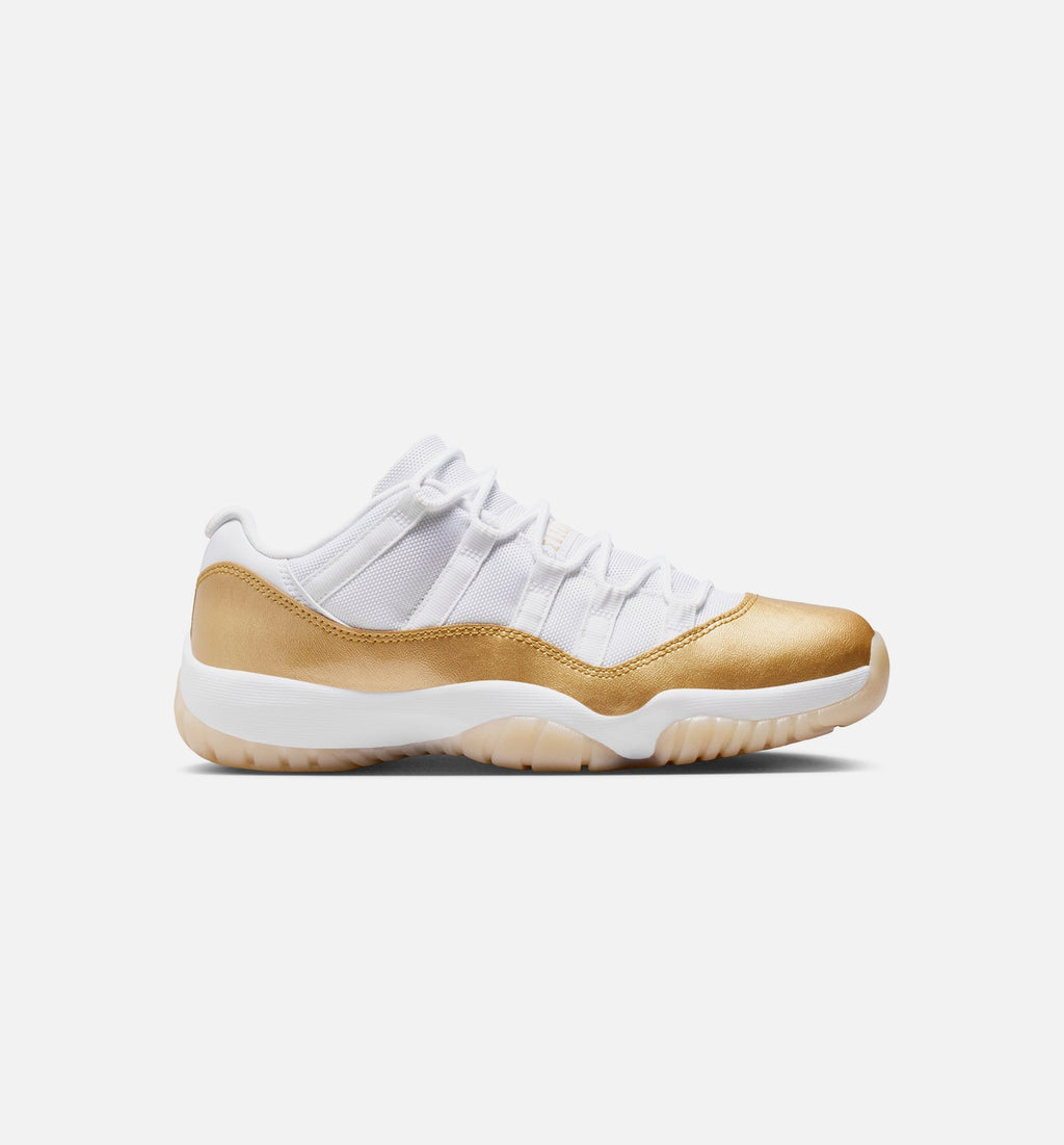 Air Jordan 11 Retro Low Mother's Day | Women's Lifestyle Shoe | White/Metallic Gold/Team Gold