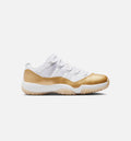 Air Jordan 11 Retro Low Women's Shoes - White/Metallic Gold/Team Gold