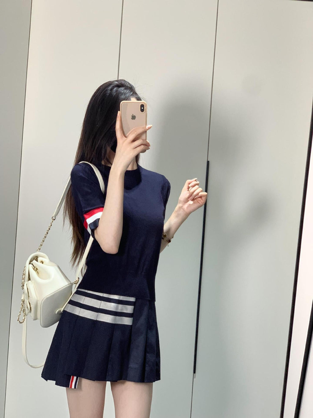 Knitted T-shirt