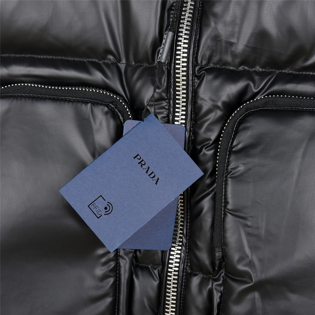 Prada Black Re-Nylon Down Jacket