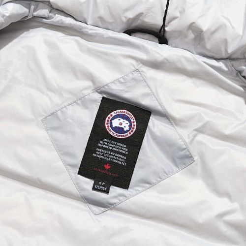 Canada Goose White Quilted Puffer Vest