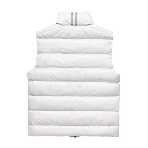 Canada Goose White Quilted Puffer Vest