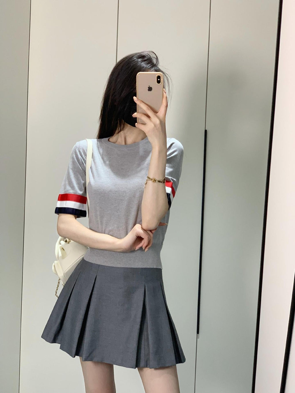 Knitted T-shirt