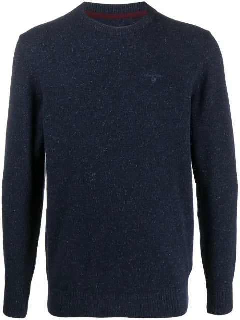 Barbour embroidered logo jumper