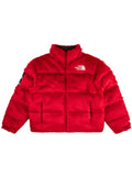 Supreme TNF faux-fur Nuptse jacket