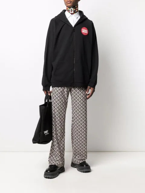Raf Simons Teenage Dreams zipped hoodie
