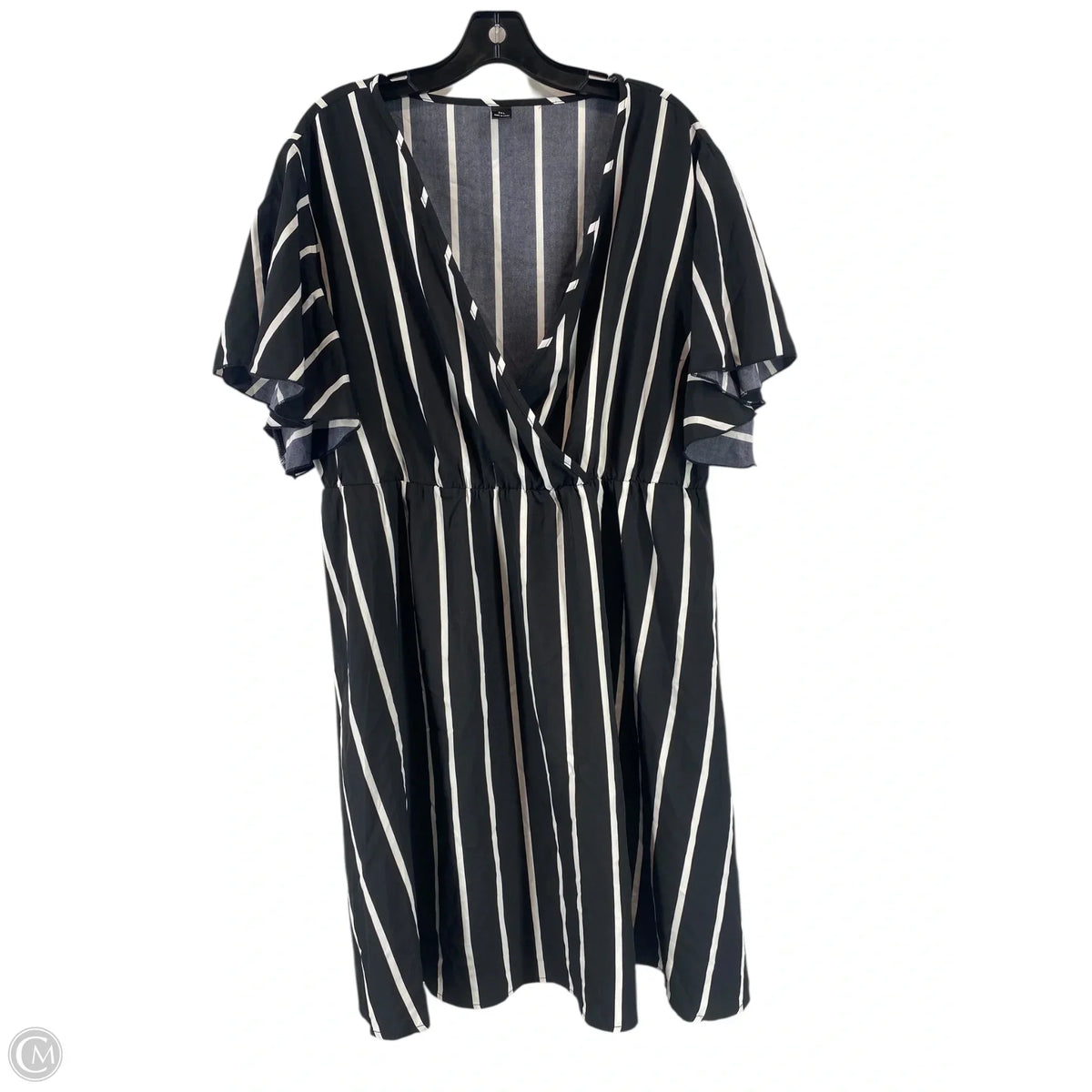Dress Casual Short By Shein In Striped Pattern, Size: 3x