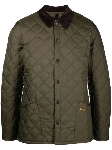 Barbour quilted shirt jacket
