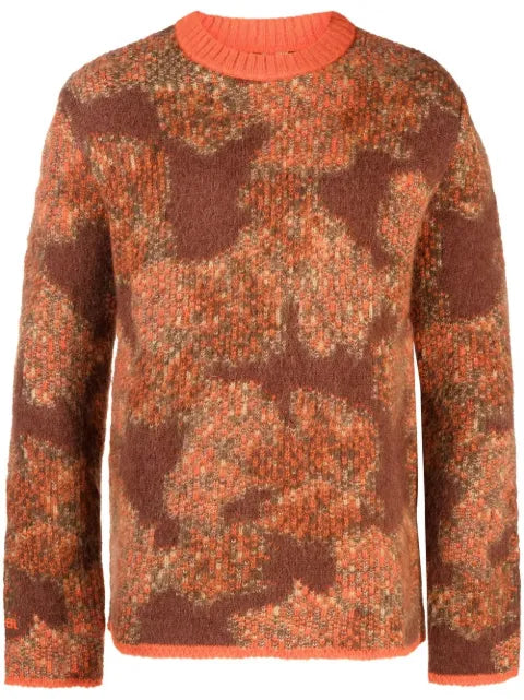 ERL intarsia-knit alpaca-wool jumper