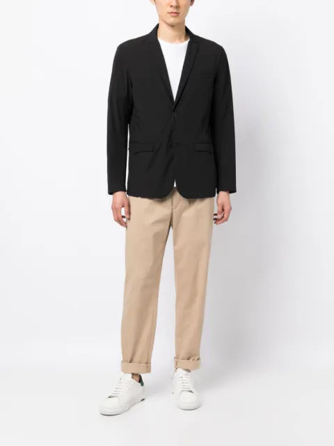 Herno plain single-breasted blazer