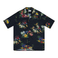 Multicolor Hot Rod Hawaiian Girl Button-Up