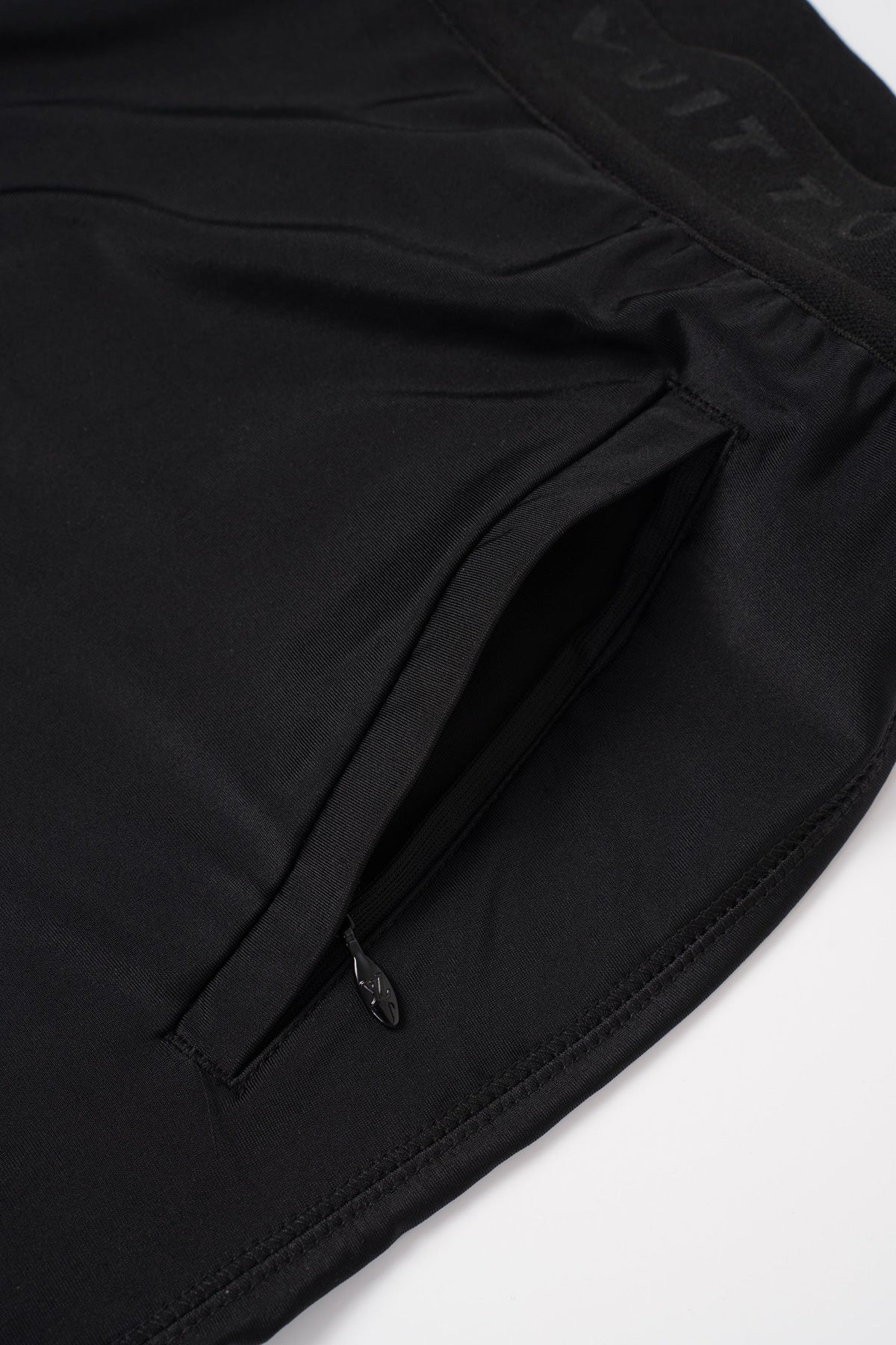 Reflective Logo Double-Layer Running Shorts