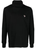 PS Paul Smith zebra-patch roll-neck jumper