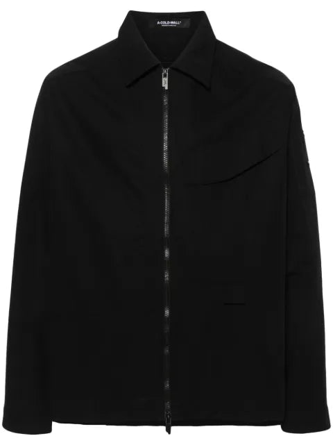 A-COLD-WALL* logo-embroidered ripstop overshirt