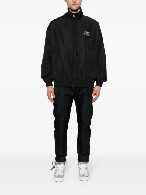 Dolce & Gabbana bomber jacket with logo appliqué