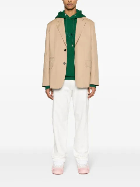 Lanvin single-breasted cotton blazer
