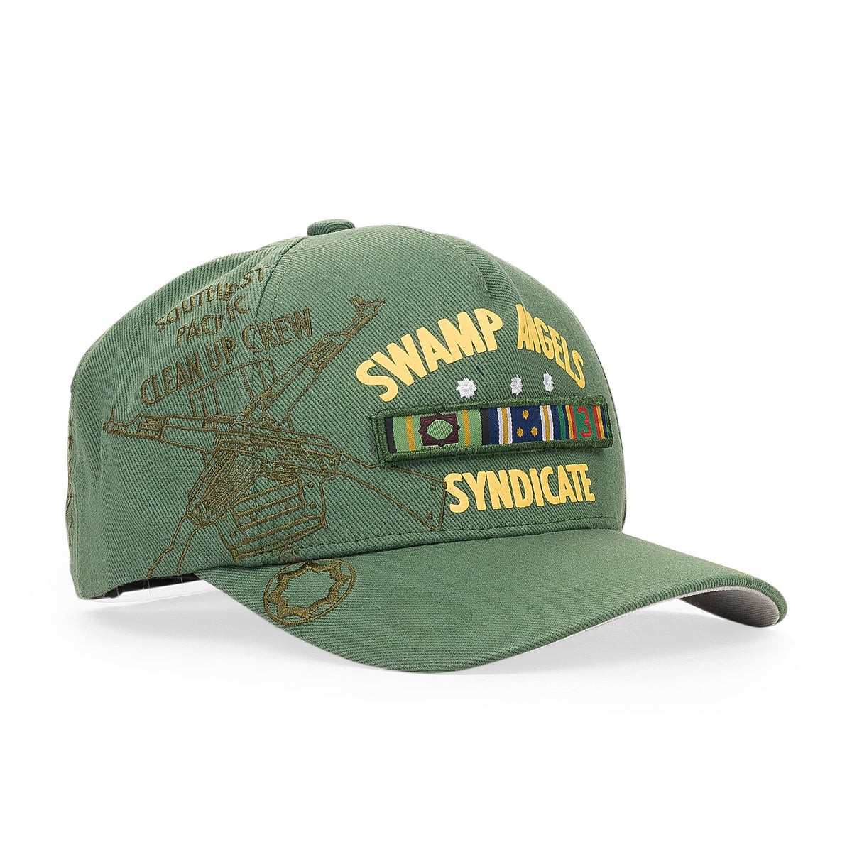 MURD333R.FM GREEN SPECIAL OPS BASEBALL CAP