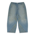 BLUE MOTO STRAIGHT-FIT JEANS