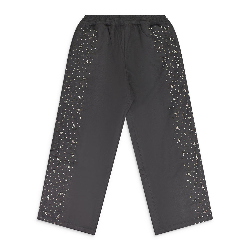 Black Cashew Blossom Pearl Sweatpants