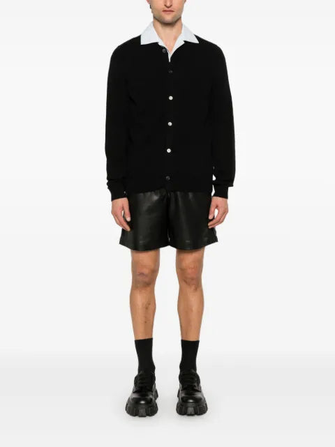 Comme Des Garçons Shirt lambs-wool cardigan