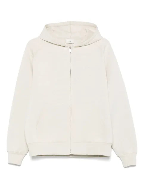 Autry logo-debossed hoodie