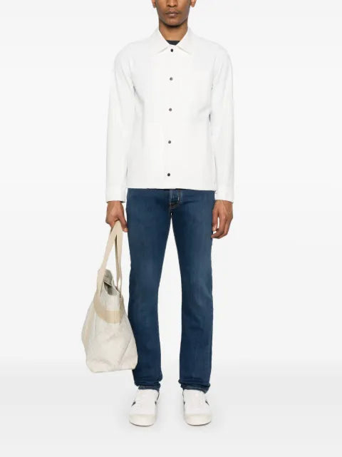 Herno drawstring-waist shirt jacket
