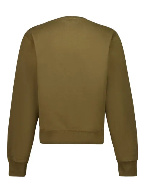 Saint Laurent embroidery cotton sweater