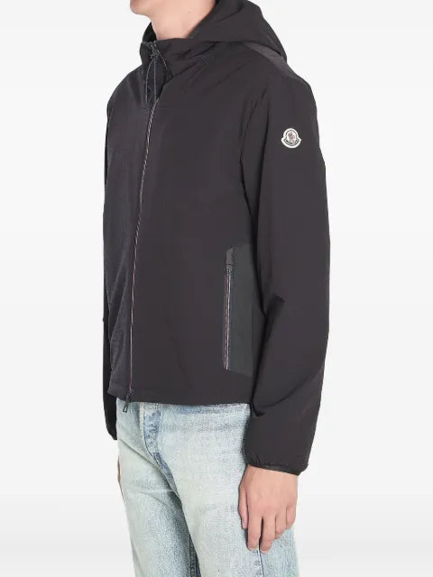 Moncler zip-fastening hooded jacket