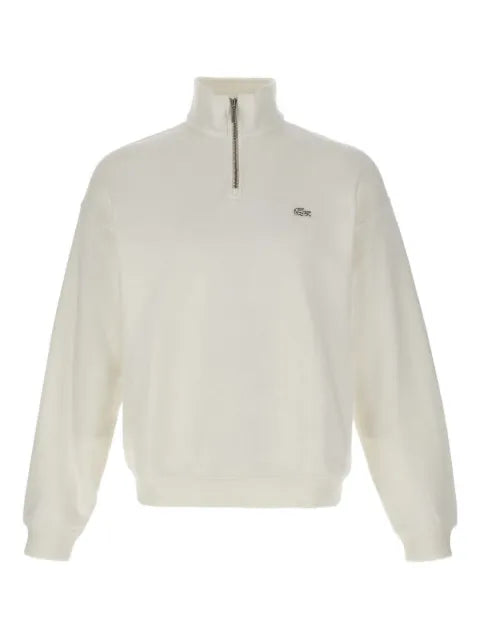 Lacoste half-zip embroidered sweatshirt