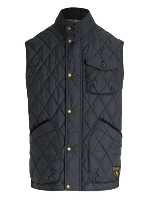 Polo Ralph Lauren quilted logo-patch gilet