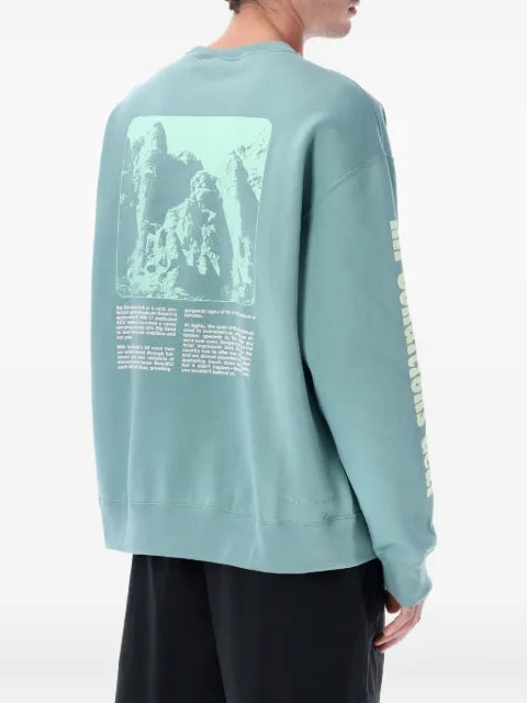 Nike logo-print graphic-print sweater