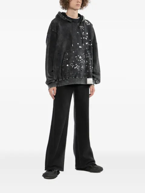 Maison MIHARA YASUHIRO stud-embellished hoodie