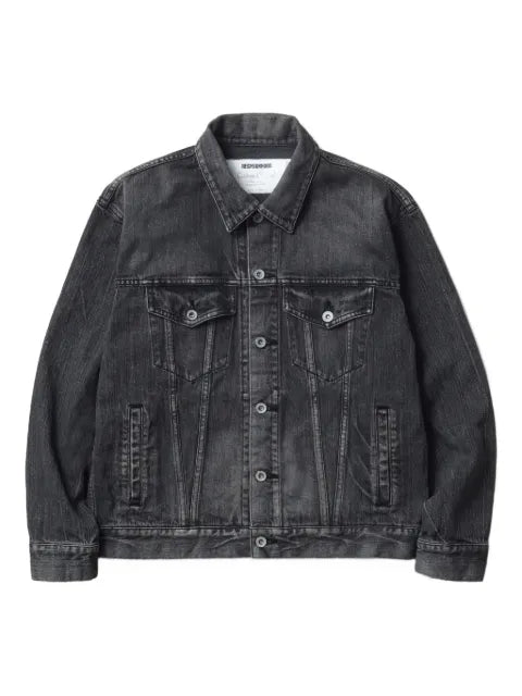 Neighborhood buttoned denim jacket