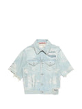 Acne Studios mended denim jacket