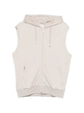Eleventy hooded zip-up vest