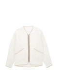 Fortela Sherpa jacket with contrast trim
