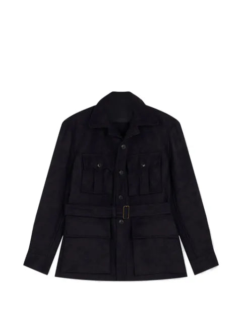 Fortela Clint belted chest-pocket jacket