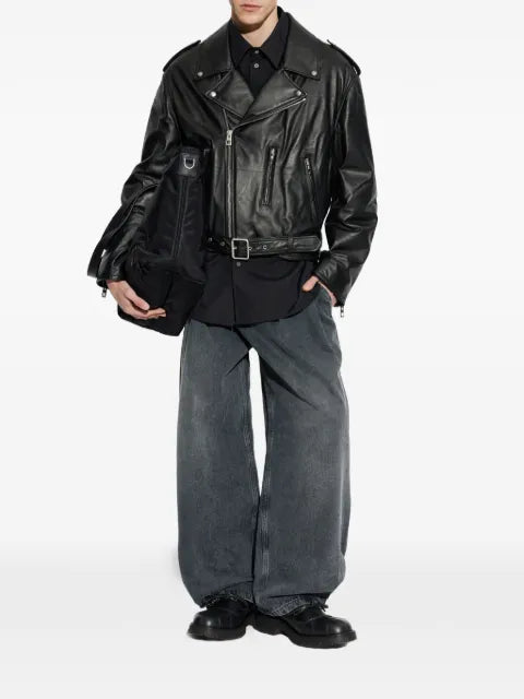 LOEWE biker jacket in nappa lambskin