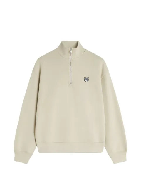 Maison Kitsuné zip logo sweatshirt
