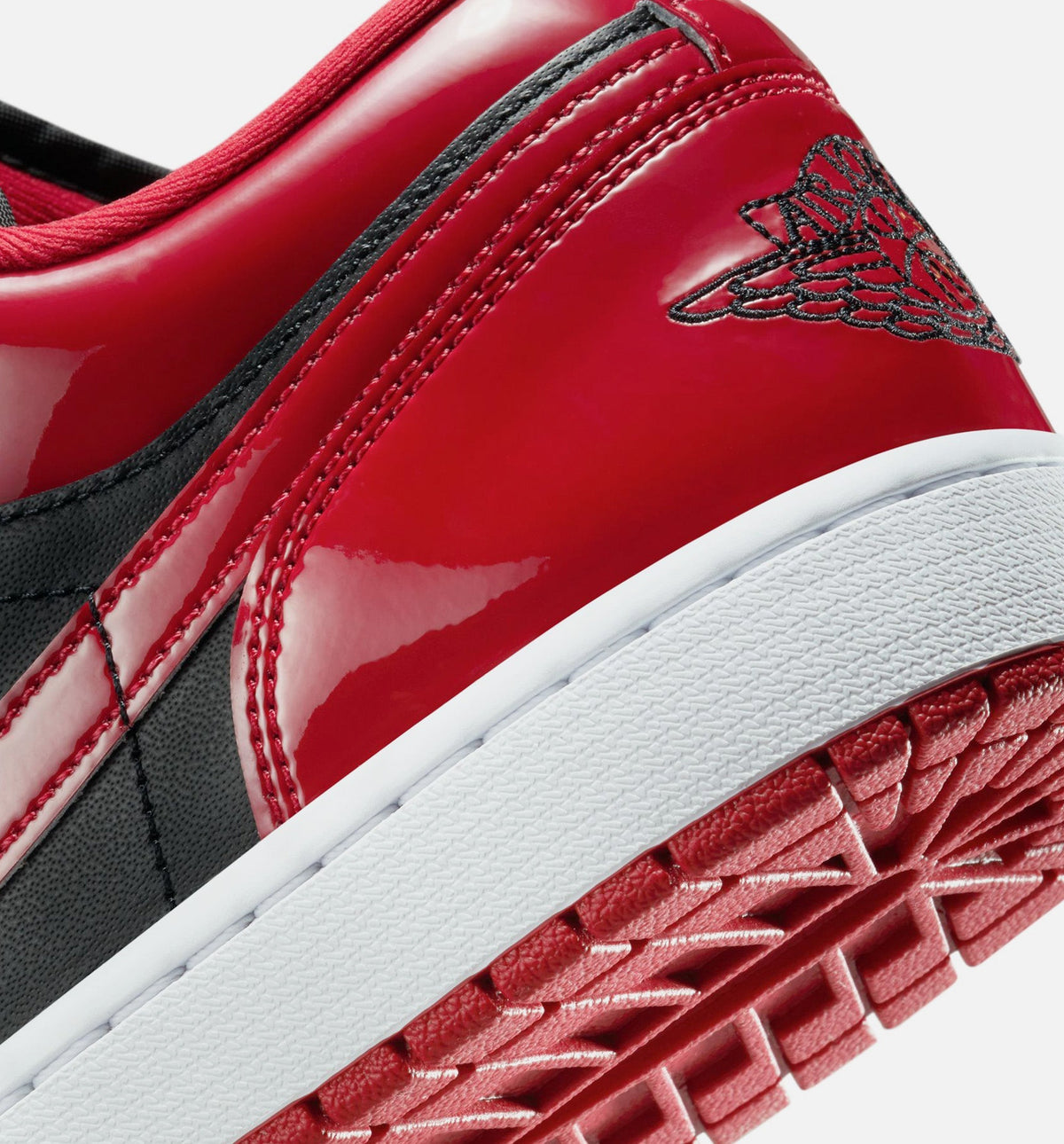Air Jordan 1 Low SE Men's Sneakers | Black/Varsity Red/White
