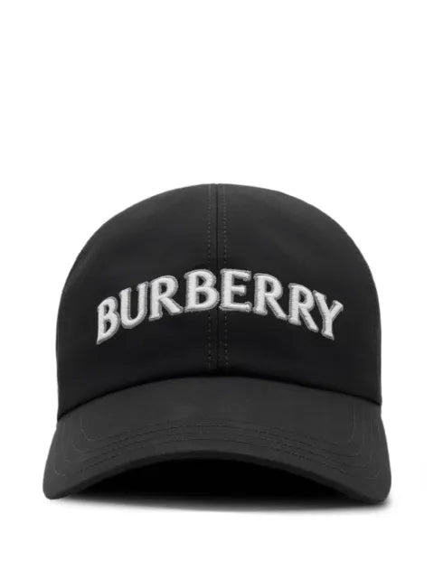 Burberry baseball cap in logo gabardine
