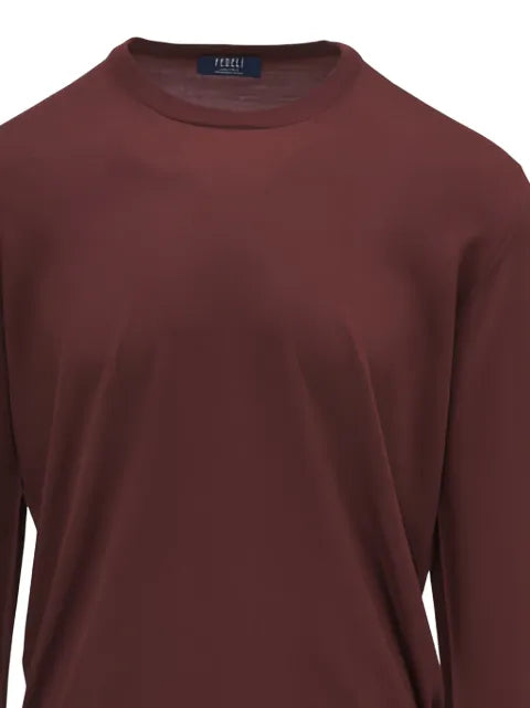 Fedeli ribbed crew-neck sweater