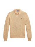 Polo Ralph Lauren logo-embroidered waffle-knit sweater