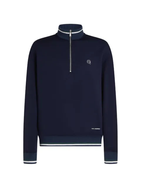 Karl Lagerfeld Ikon sweatshirt with short zip