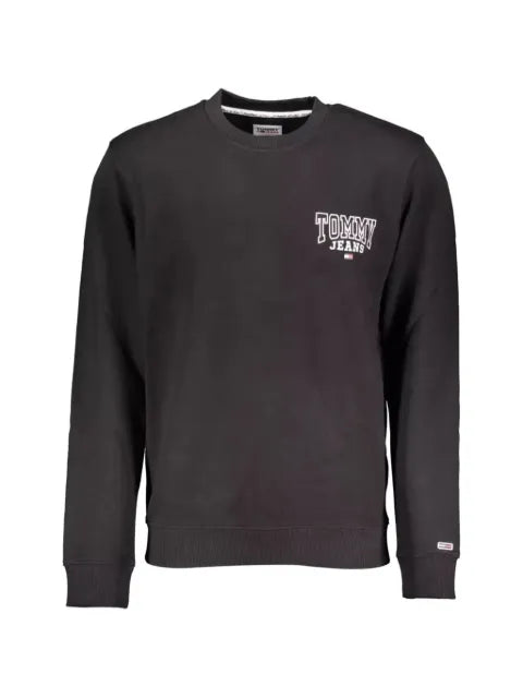 Tommy Jeans logo-print crew-neck sweater