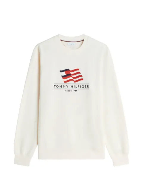 Tommy Hilfiger logo-embroidered sweatshirt