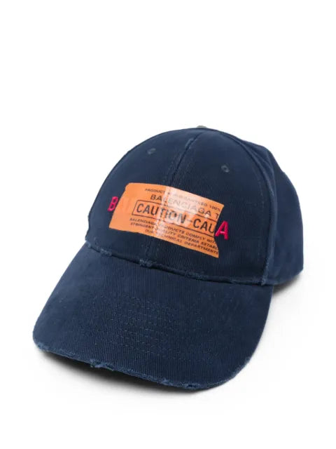 Balenciaga distressed baseball cap