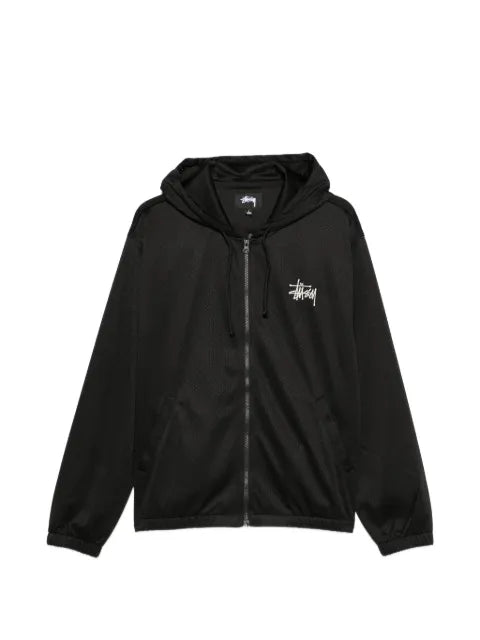 Stüssy logo-embroidered hoodie