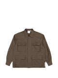 WTAPS JMOD logo-print multi-pocket military jacket